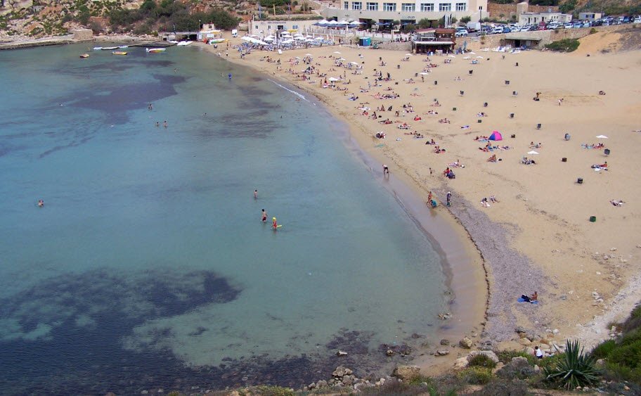 Golden Bay, Mellieħa, Northern Region, Malta